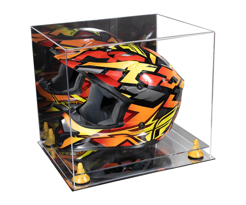 racing helmet display case for sale at better display cases