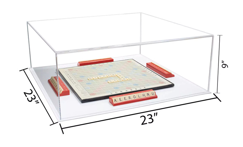 puzzle board game card display case for sale on better display cases