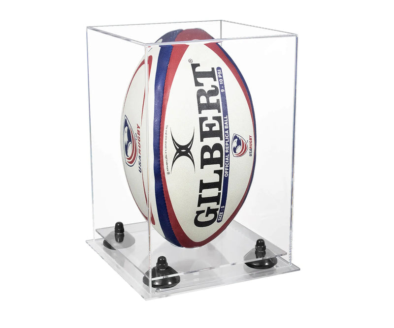 rugby display case for sale on Better Display Cases