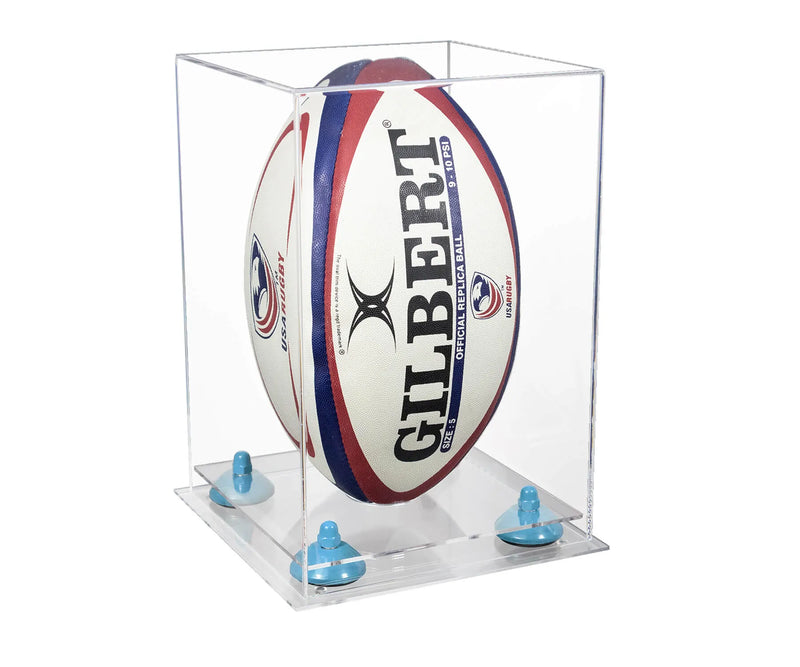 rugby display case for sale on Better Display Cases