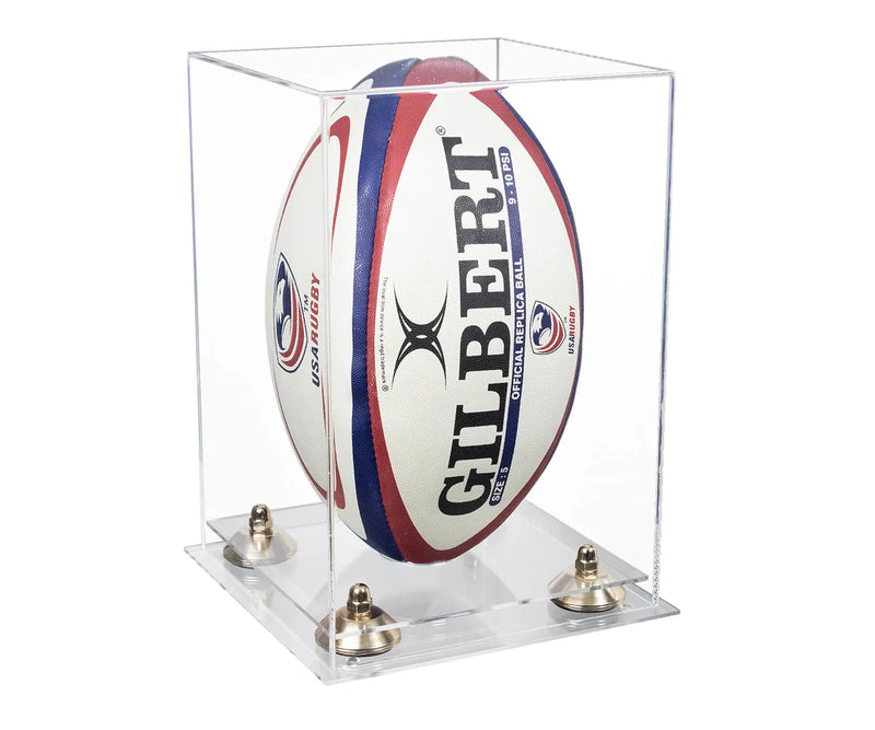 rugby display case for sale on Better Display Cases