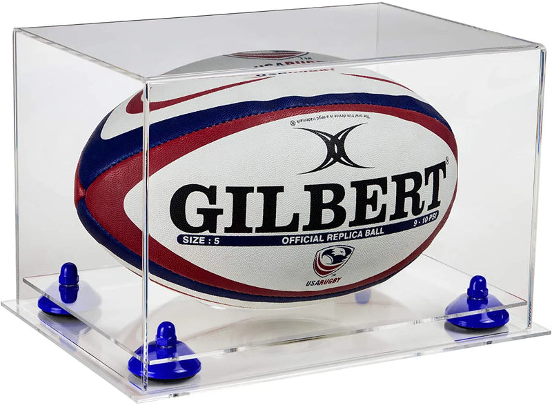 rugby ball display case for sale on Better Display Cases