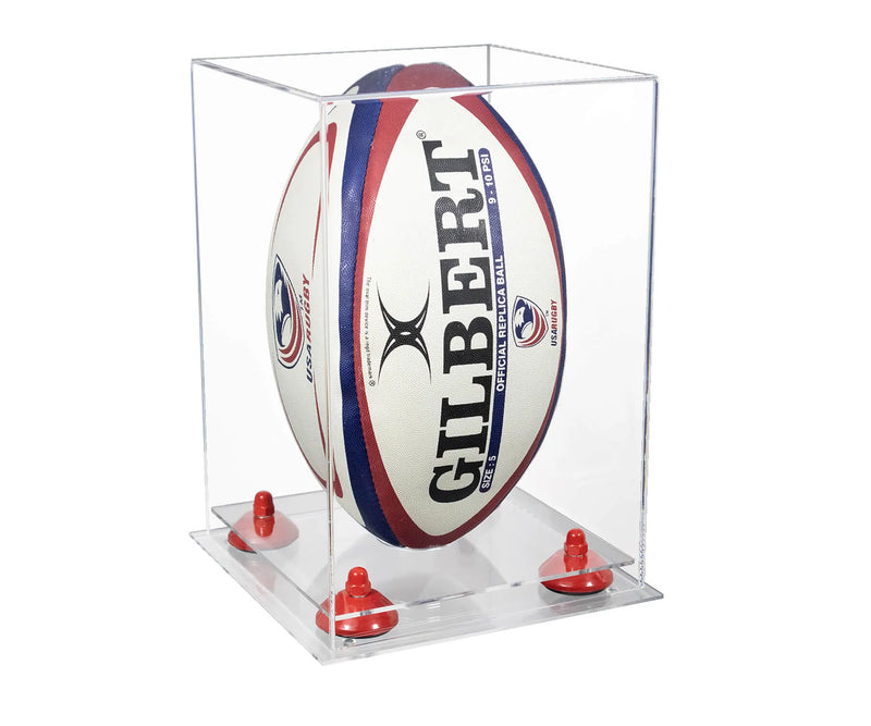 rugby display case for sale on Better Display Cases