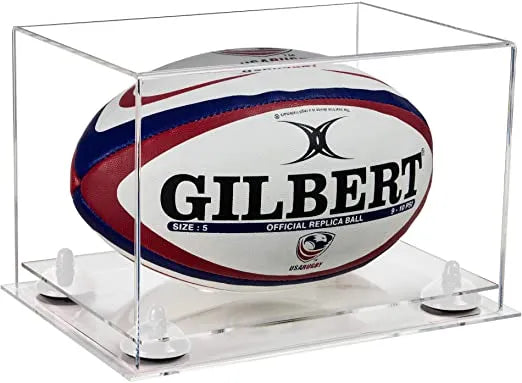 rugby display case for sale on Better Display Cases