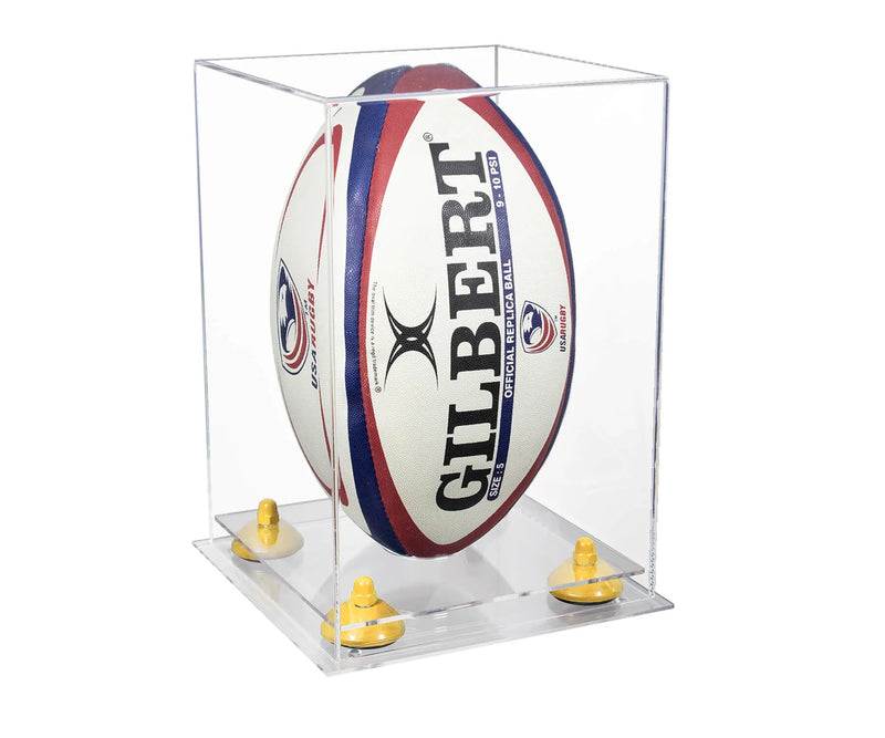 rugby display case for sale on Better Display Cases