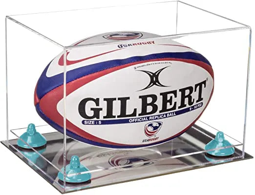 rugby display case for sale on Better Display Cases