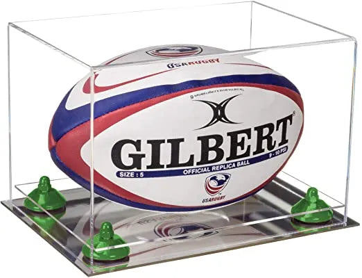 rugby display case for sale on Better Display Cases