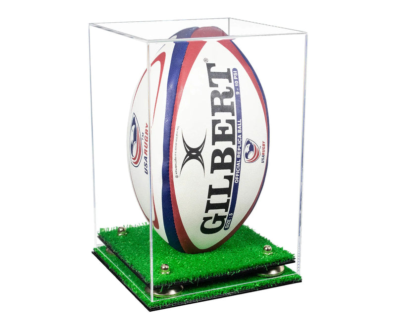 full size football rugby case for sale on Better Display Cases