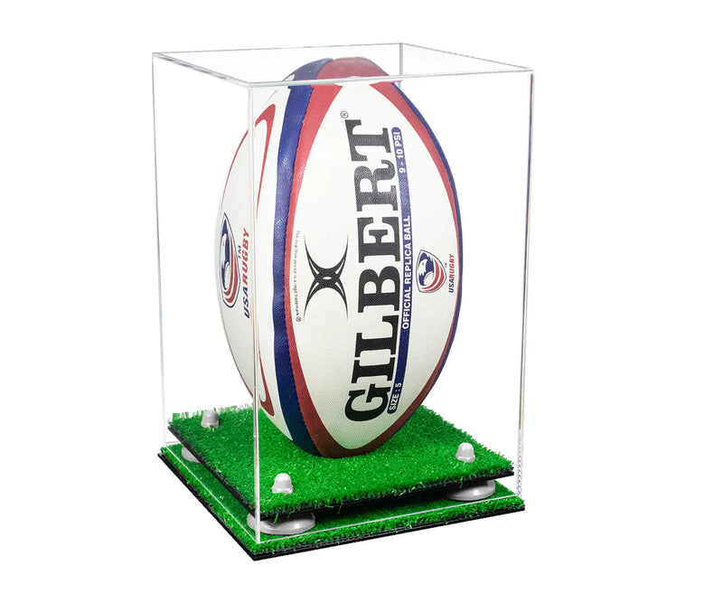 full size football rugby case for sale on Better Display Cases