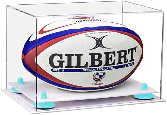 full size football rugby case for sale on Better Display Cases