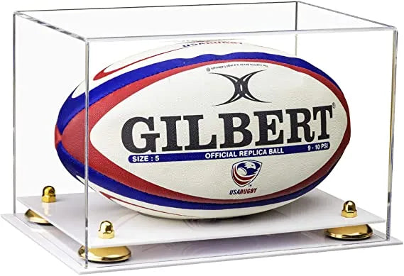 full size football rugby case for sale on Better Display Cases