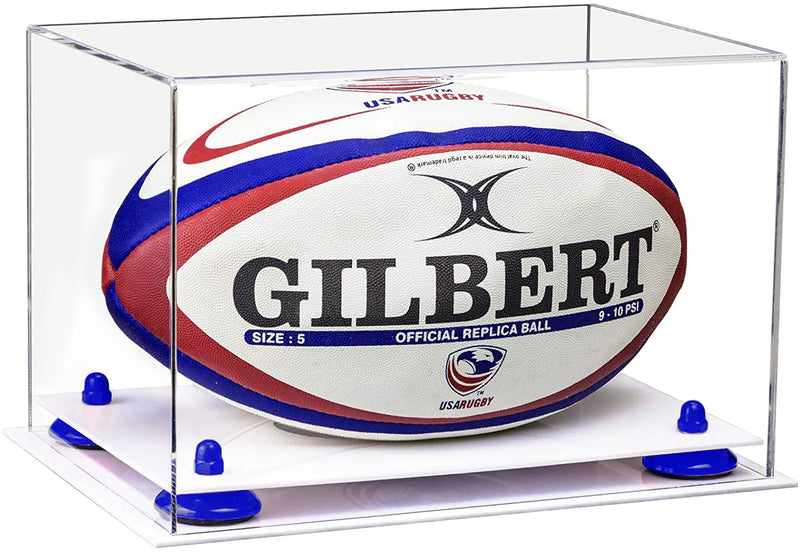 full size football rugby case for sale on Better Display Cases