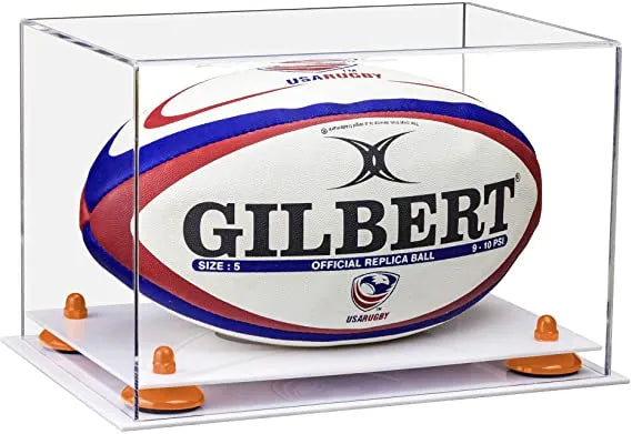 full size football rugby case for sale on Better Display Cases