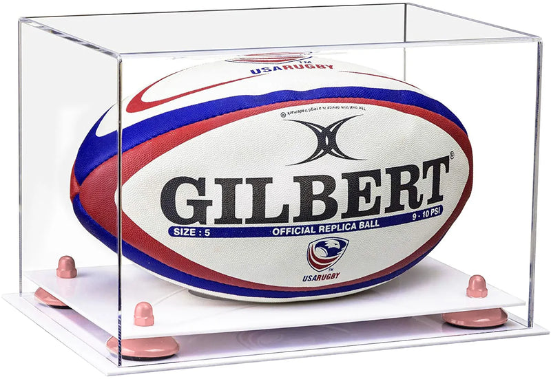 full size football rugby case for sale on Better Display Cases