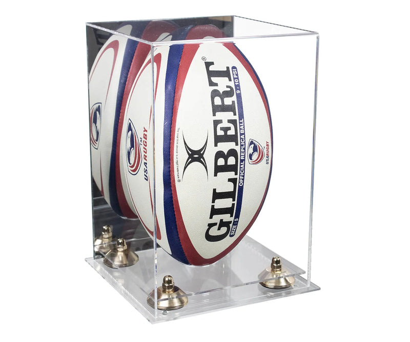 rugby display case for sale on Better Display Cases