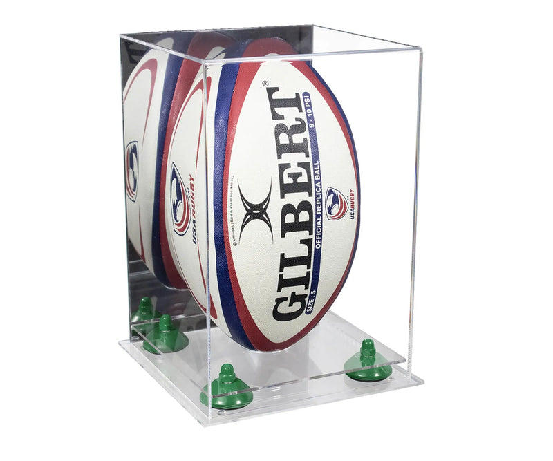 rugby display case for sale on Better Display Cases