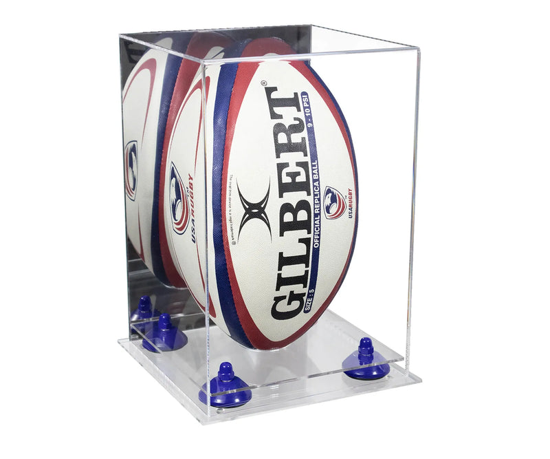 rugby display case for sale on Better Display Cases