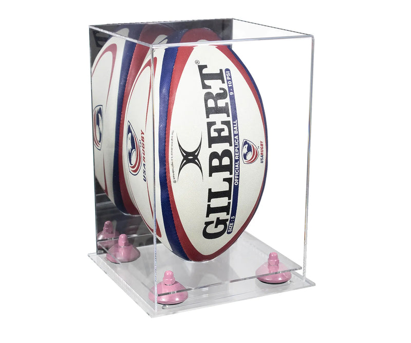 rugby display case for sale on Better Display Cases