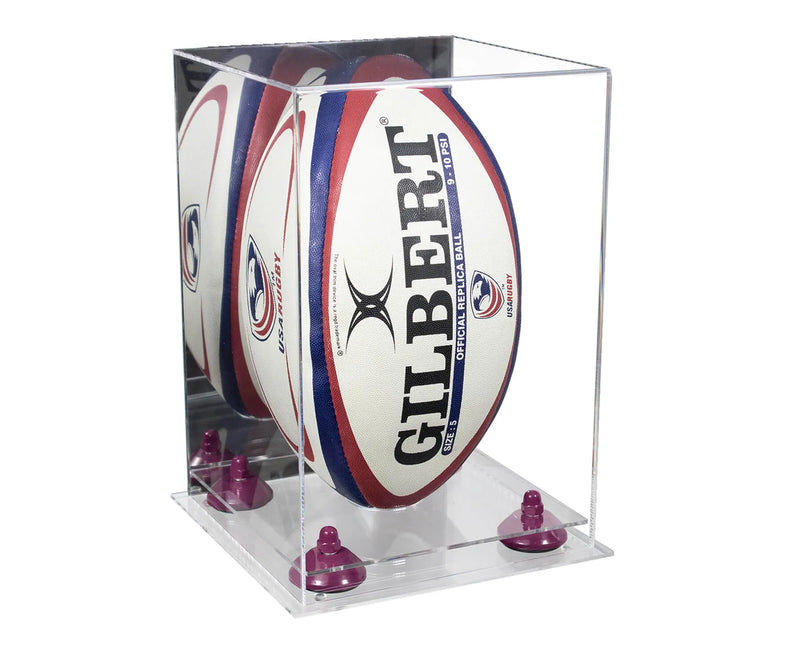 rugby display case for sale on Better Display Cases