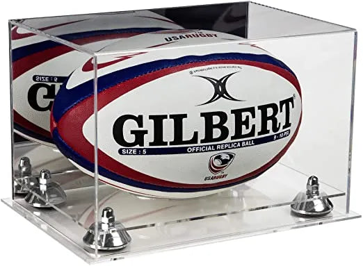 rugby display case for sale on Better Display Cases