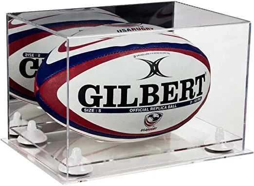 rugby display case for sale on Better Display Cases