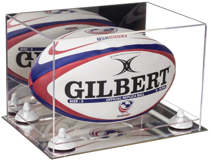 full size football rugby case for sale on Better Display Cases