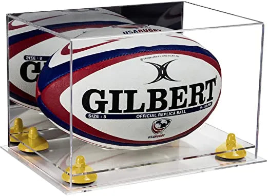 rugby display case for sale on Better Display Cases