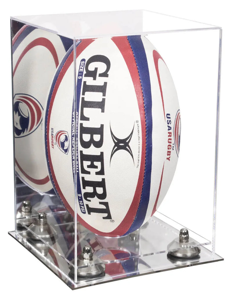 rugby display case for sale on Better Display Cases