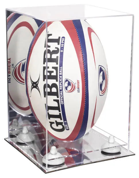 rugby display case for sale on Better Display Cases