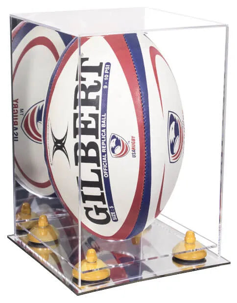 rugby display case for sale on Better Display Cases