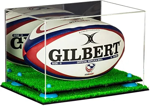 rugby display case for sale on Better Display Cases