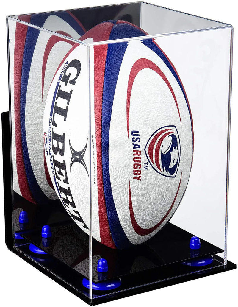 rugby ball display case for sale on Better Display Cases