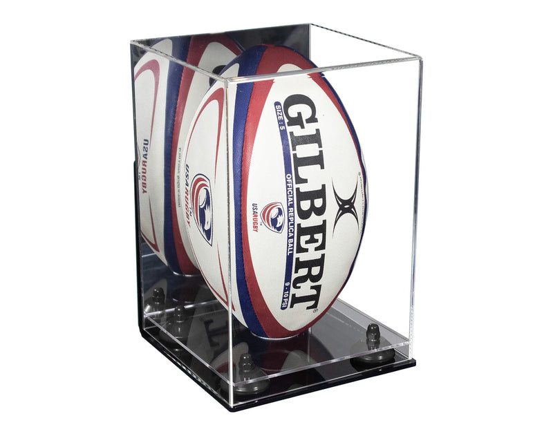 rugby ball display case for sale on Better Display Cases