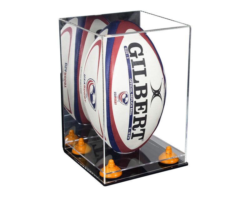 full size football rugby case for sale on Better Display Cases