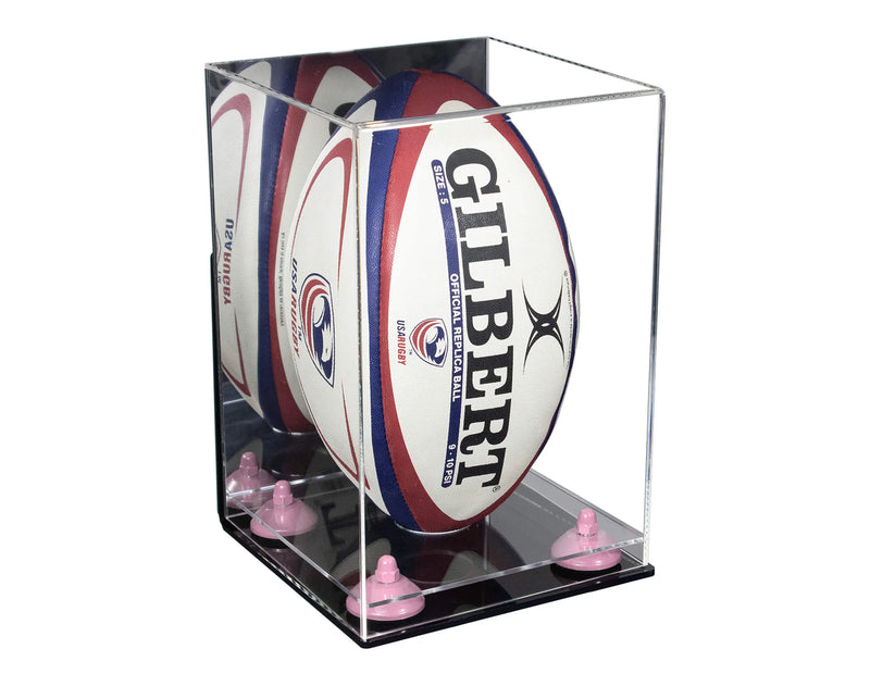 full size football rugby case for sale on Better Display Cases