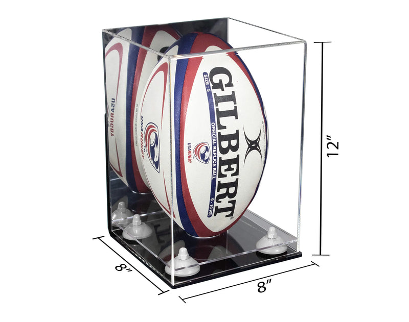 full size football rugby case for sale on Better Display Cases