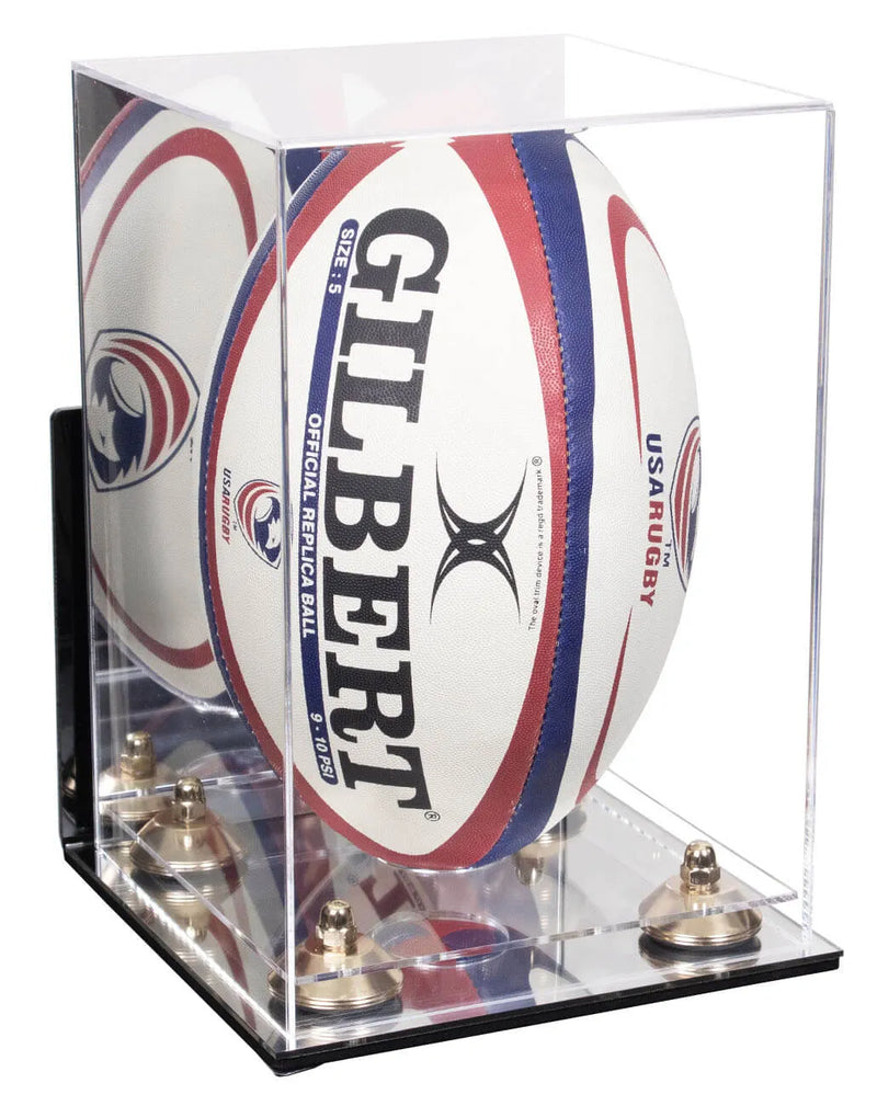 rugby display case for sale on Better Display Cases