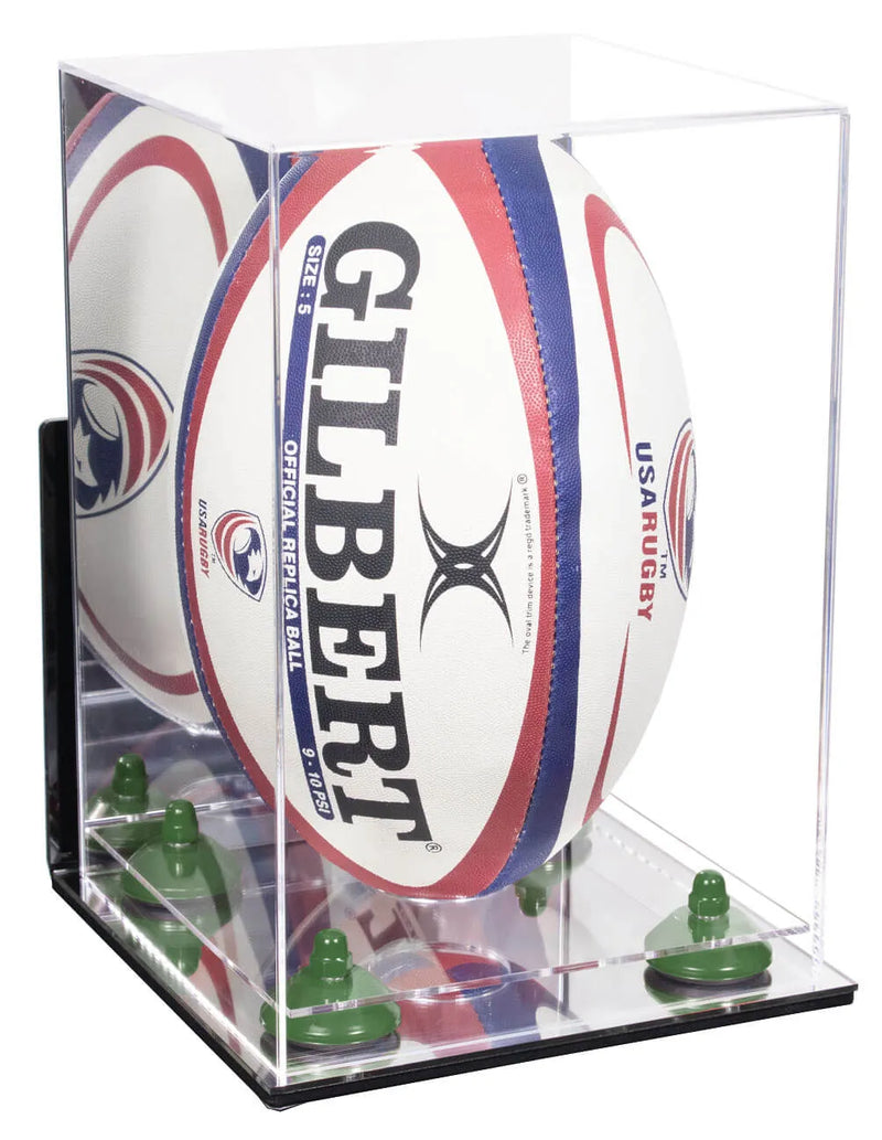 rugby display case for sale on Better Display Cases