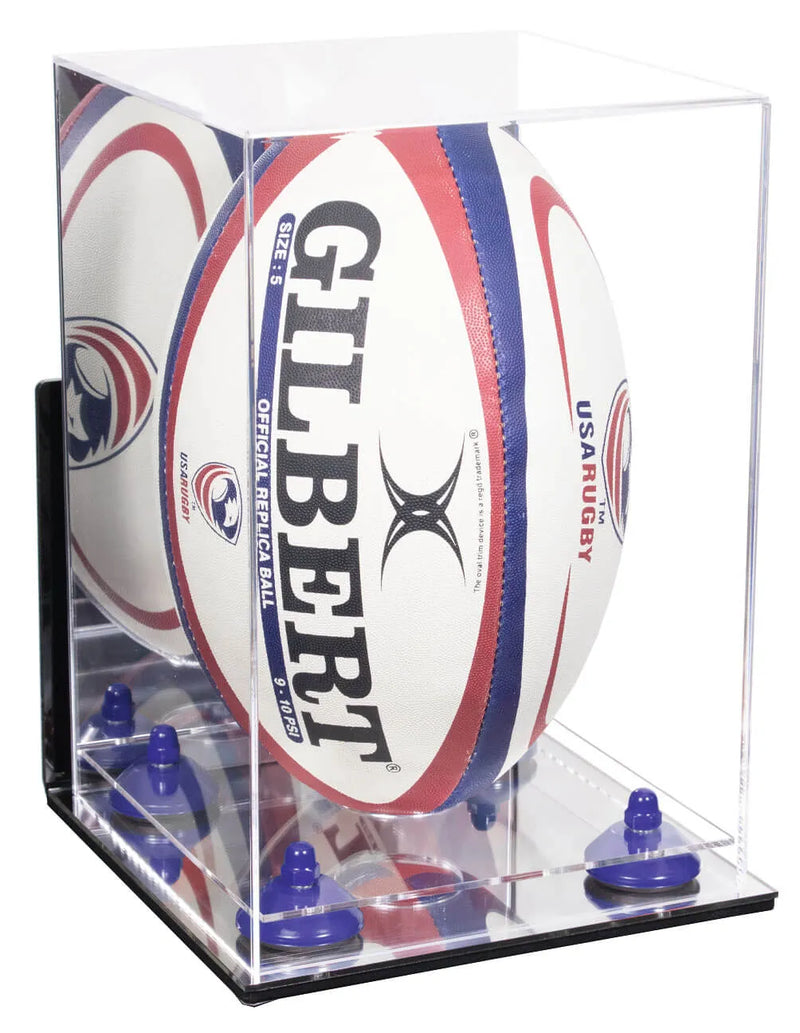 rugby display case for sale on Better Display Cases