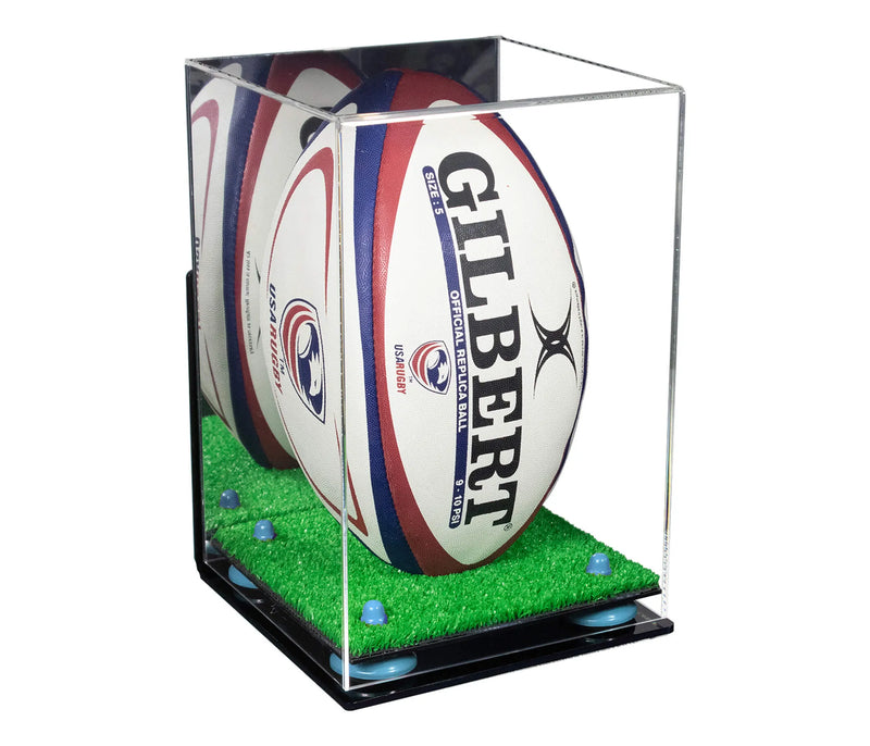 rugby ball display case for sale on Better Display Cases