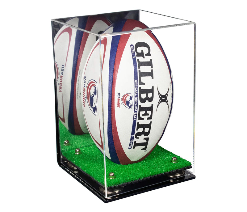 rugby ball display case for sale on Better Display Cases