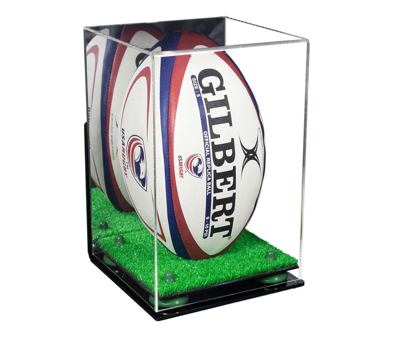 rugby ball display case for sale on Better Display Cases