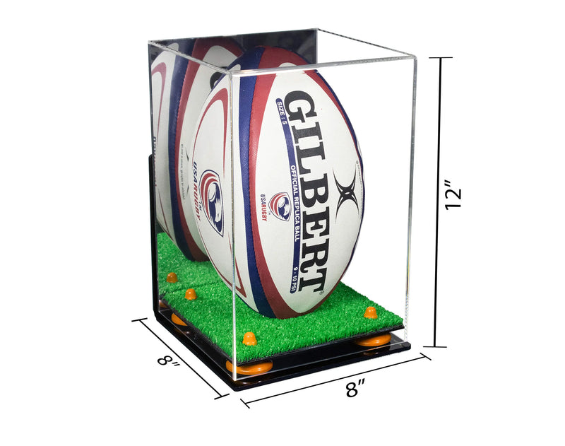 rugby display case for sale on Better Display Cases