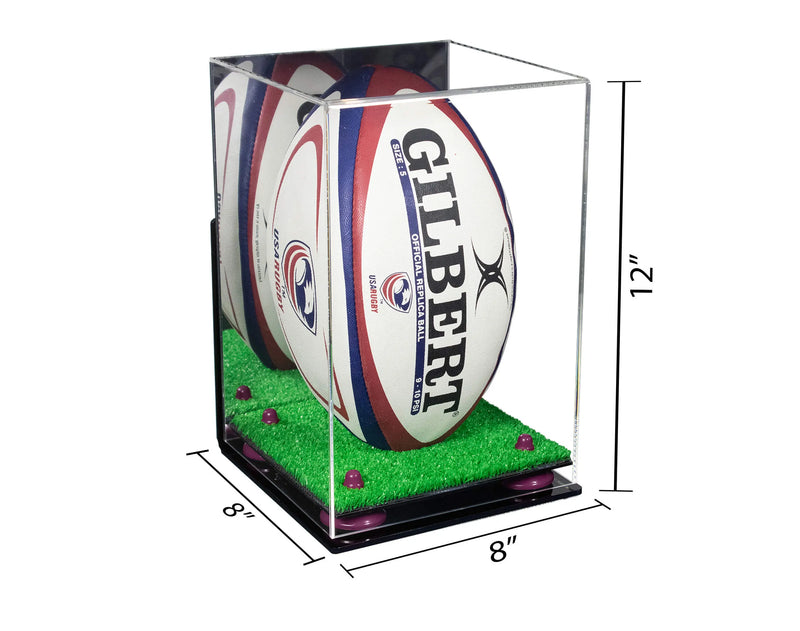 rugby display case for sale on Better Display Cases