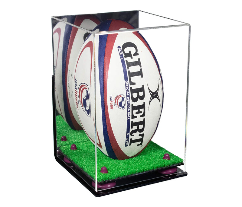 rugby display case for sale on Better Display Cases