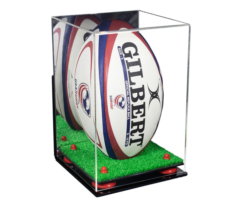 rugby display case for sale on Better Display Cases