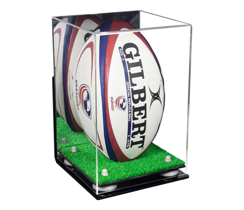 rugby display case for sale on Better Display Cases