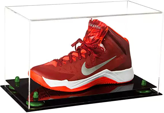 Single Shoe Display Case For Football Soccer Basketball For Sale On Better Display Cases