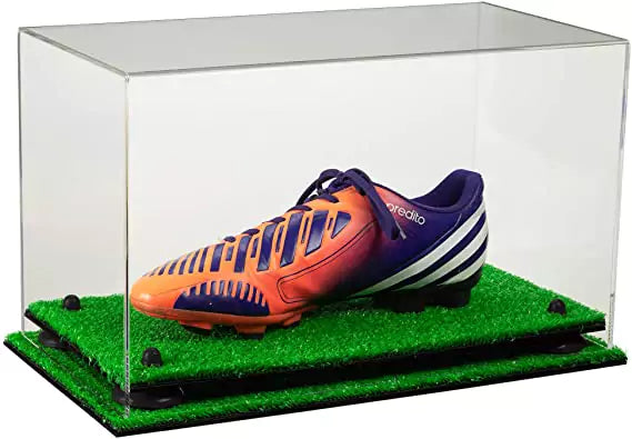 Single Shoe Display Case For Football Soccer Basketball For Sale On Better Display Cases