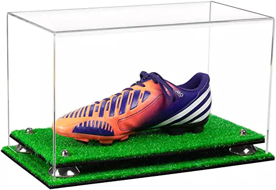 Single Shoe Display Case For Football Soccer Basketball For Sale On Better Display Cases